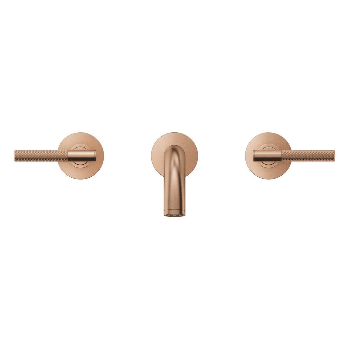 Grohe Atrio Private Collection 3 Delikli Ankastre Lavabo Bataryası (Sıva Üstü Grubu) Fırçalı Bakır - Ürün Görseli