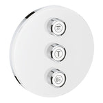 Grohe Grohtherm Üç valfli Akış Kontrollü Kumanda, Beyaz (Sıva Üstü Grubu) - Ürün Görseli