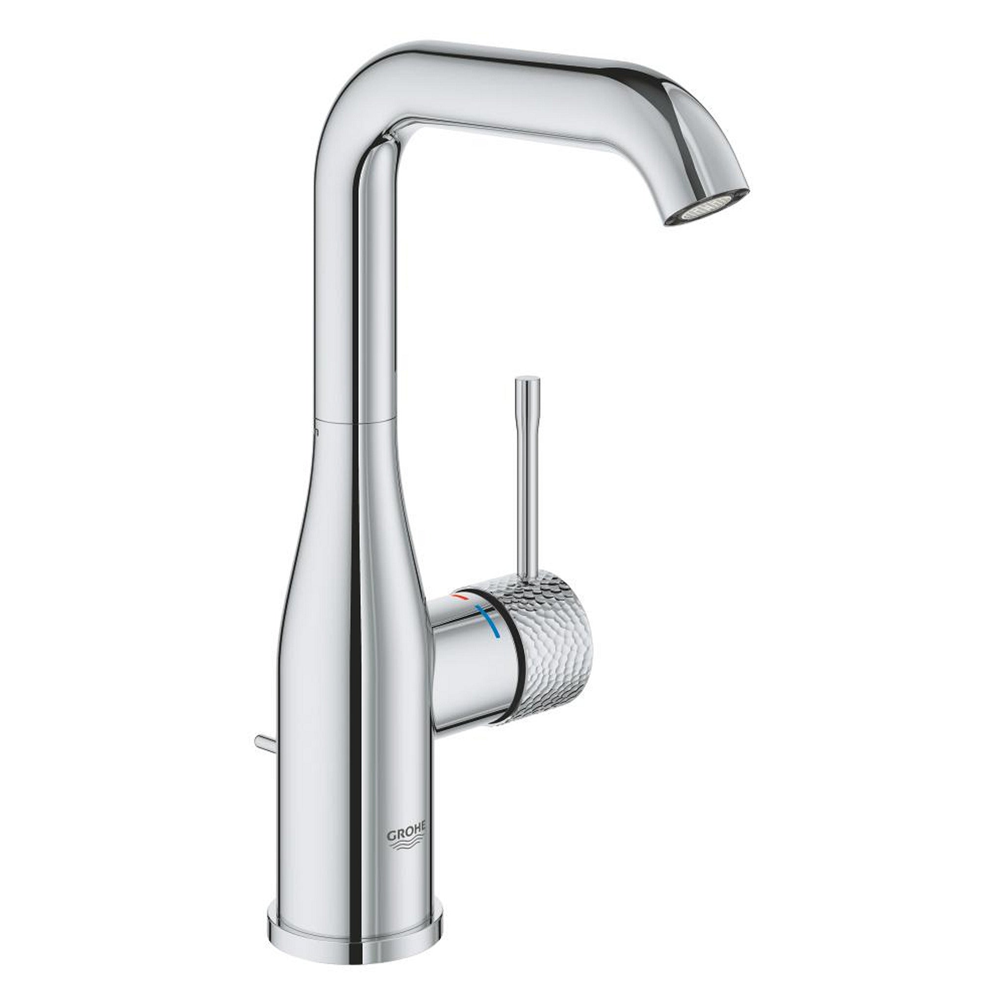 Grohe Essence Yüksek Lavabo Bataryası, Sifon Kumandalı, İşlenmiş Krom - Ürün Görseli