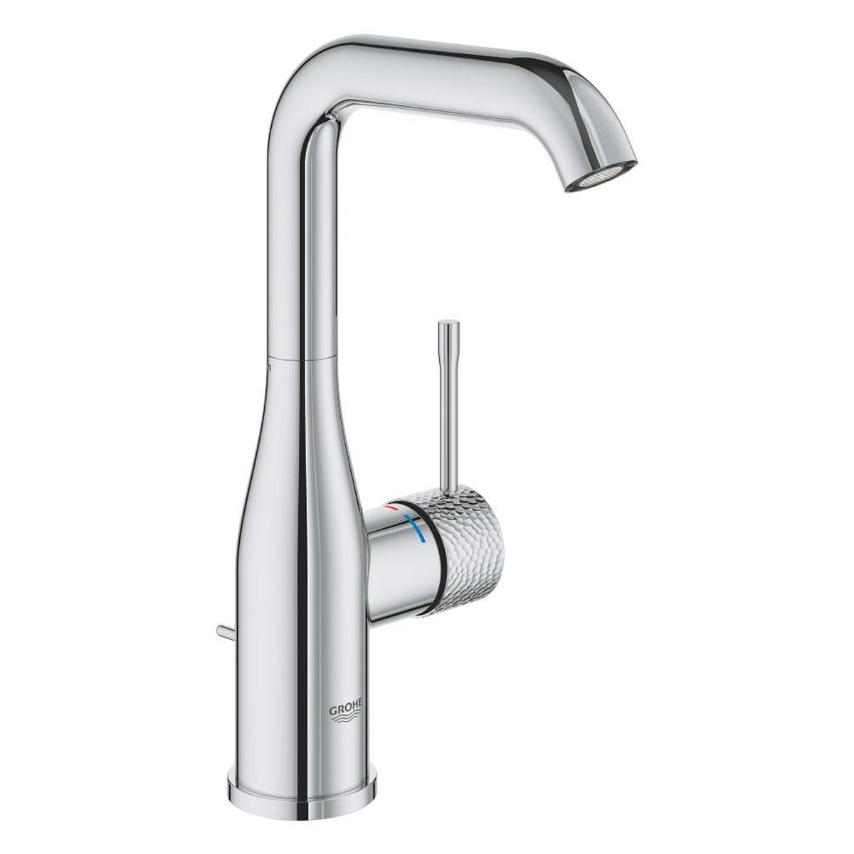 Grohe Essence Yüksek Lavabo Bataryası, Sifon Kumandalı, İşlenmiş Krom - Ürün Görseli