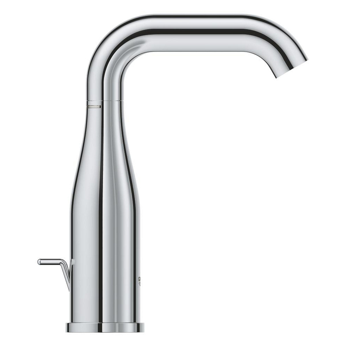 Grohe Essence New Lavabo Bataryası, Sifon Kumandalı, İşlenmiş Krom - Ürün Görseli