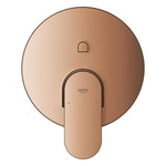 Grohe Plus Ankastre Banyo/Duş Bataryası (Sıva Üstü Grubu), Fırçalı Bakır - Ürün Görseli