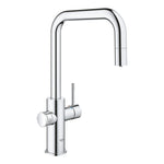 Grohe Blue Home Arıtmalı İçme Suyu ve Soda Yapan Spiralli Eviye Bataryası - Ürün Görseli