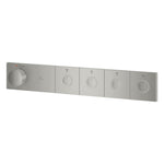 Grohe Grohtherm Aqua Tiles SmartControl Termostatik Ankastre Banyo Bataryası, 4 Çıkışlı, Paslanmaz Çelik (Sıva Üstü Grubu) - Ürün Görseli
