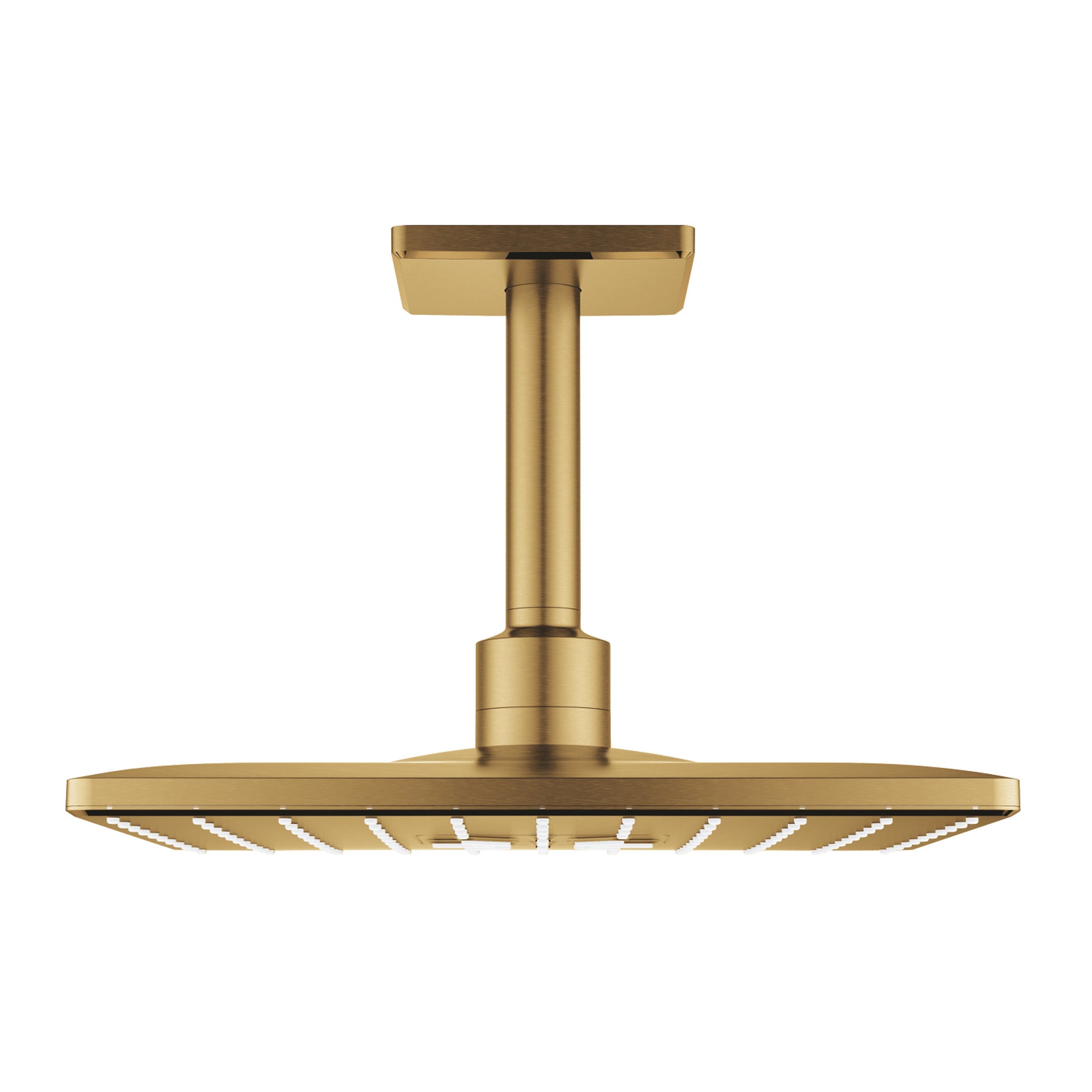 Grohe Rainshower Mono 310 Cube Tepe Duşu Seti, 2 Akışlı, Fırçalı Altın - Ürün Görseli