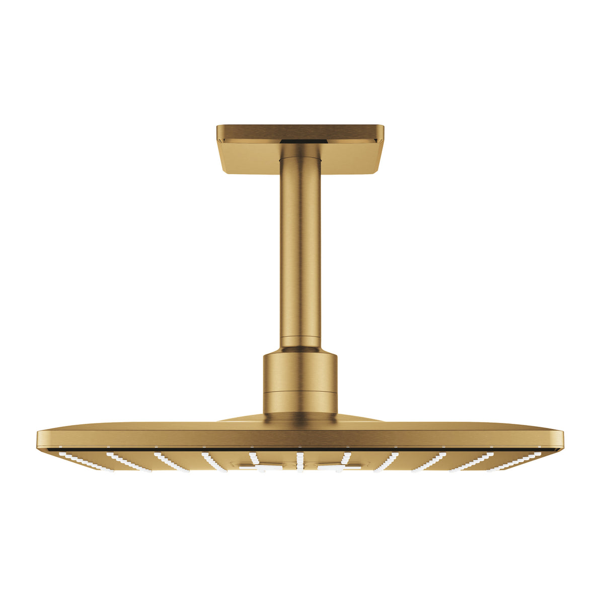 Grohe Rainshower Mono 310 Cube Tepe Duşu Seti, 2 Akışlı, Fırçalı Altın - Ürün Görseli