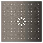 Grohe Rainshower Aqua Tiles Duo Ankastre Tepe Duşu, 2 Fonksiyonlu, Fırçalı Sert Grafit (Sıva Üstü Grubu) - Ürün Görseli