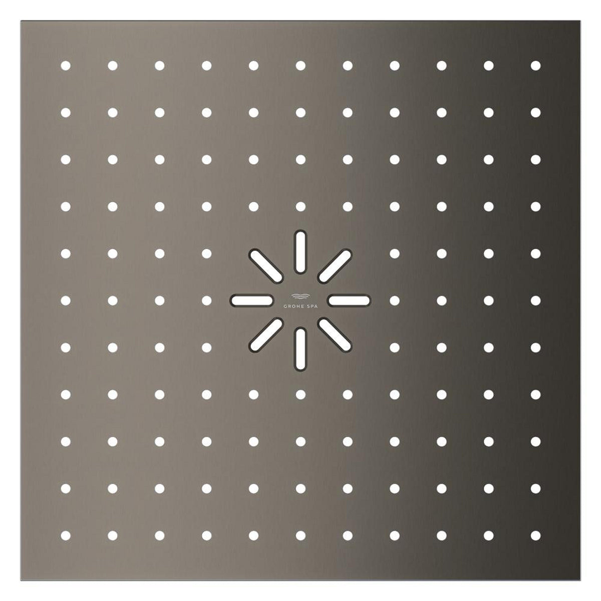 Grohe Rainshower Aqua Tiles Duo Ankastre Tepe Duşu, 2 Fonksiyonlu, Fırçalı Sert Grafit (Sıva Üstü Grubu) - Ürün Görseli