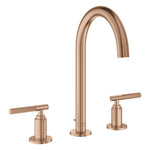 Grohe Atrio Private Collection 3 Delikli Ankastre Sifon Kumandalı Lavabo Bataryası (L-Boy), Fırçalı Bakır - Ürün Görseli
