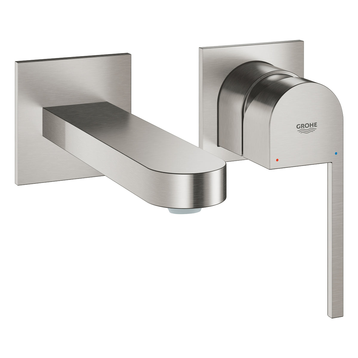 Grohe Plus Ankastre Lavabo Bataryası, (Sıva Üstü Grubu) M-Boy, Paslanmaz Çelik - Ürün Görseli