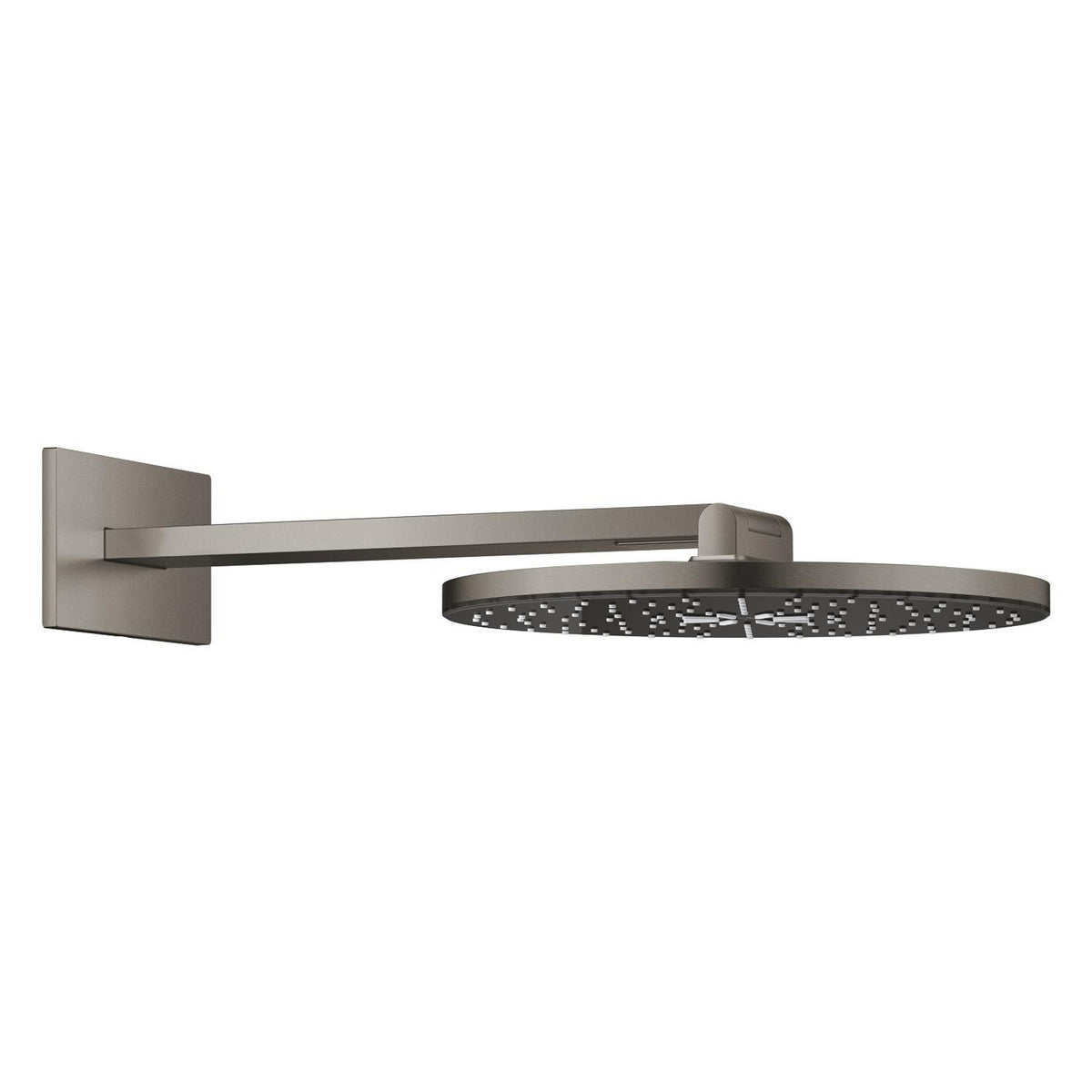 Grohe Rainshower Aqua Yuvarlak Tepe Duşu Seti, 36 cm, 2 Akışlı, Fırçalı Sert Grafit - Ürün Görseli