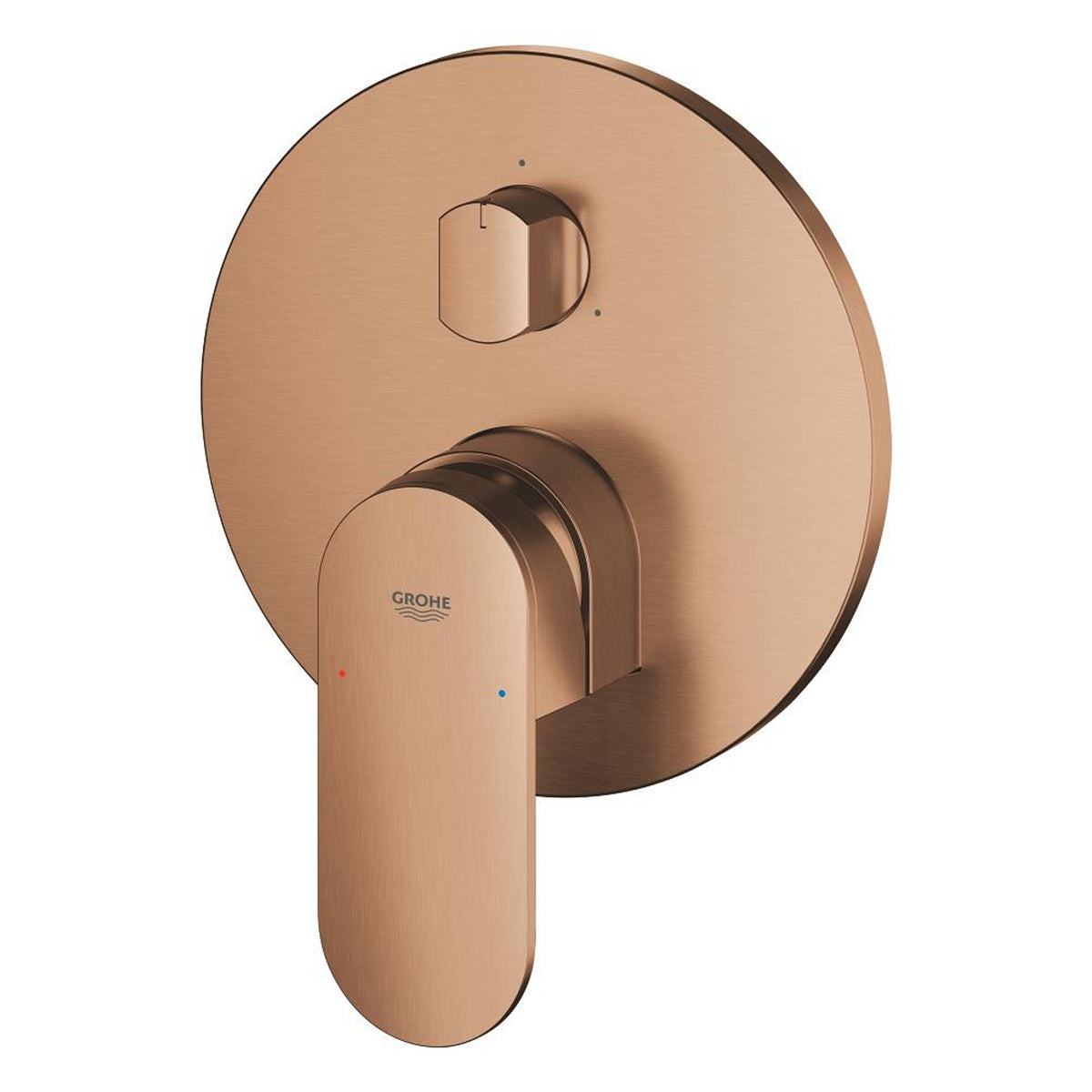 Grohe Plus Ankastre Banyo Bataryası (3 Yollu, Sıva Üstü Grubu), Fırçalı Bakır - Ürün Görseli