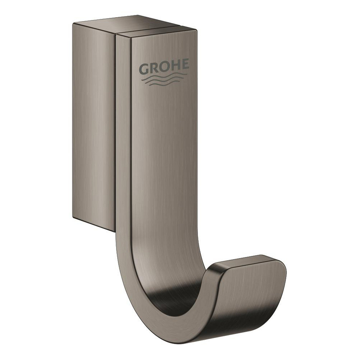 Grohe Selection Tekli Havlu/Bornoz Askısı, Fırçalı Sert Grafit - Ürün Görseli