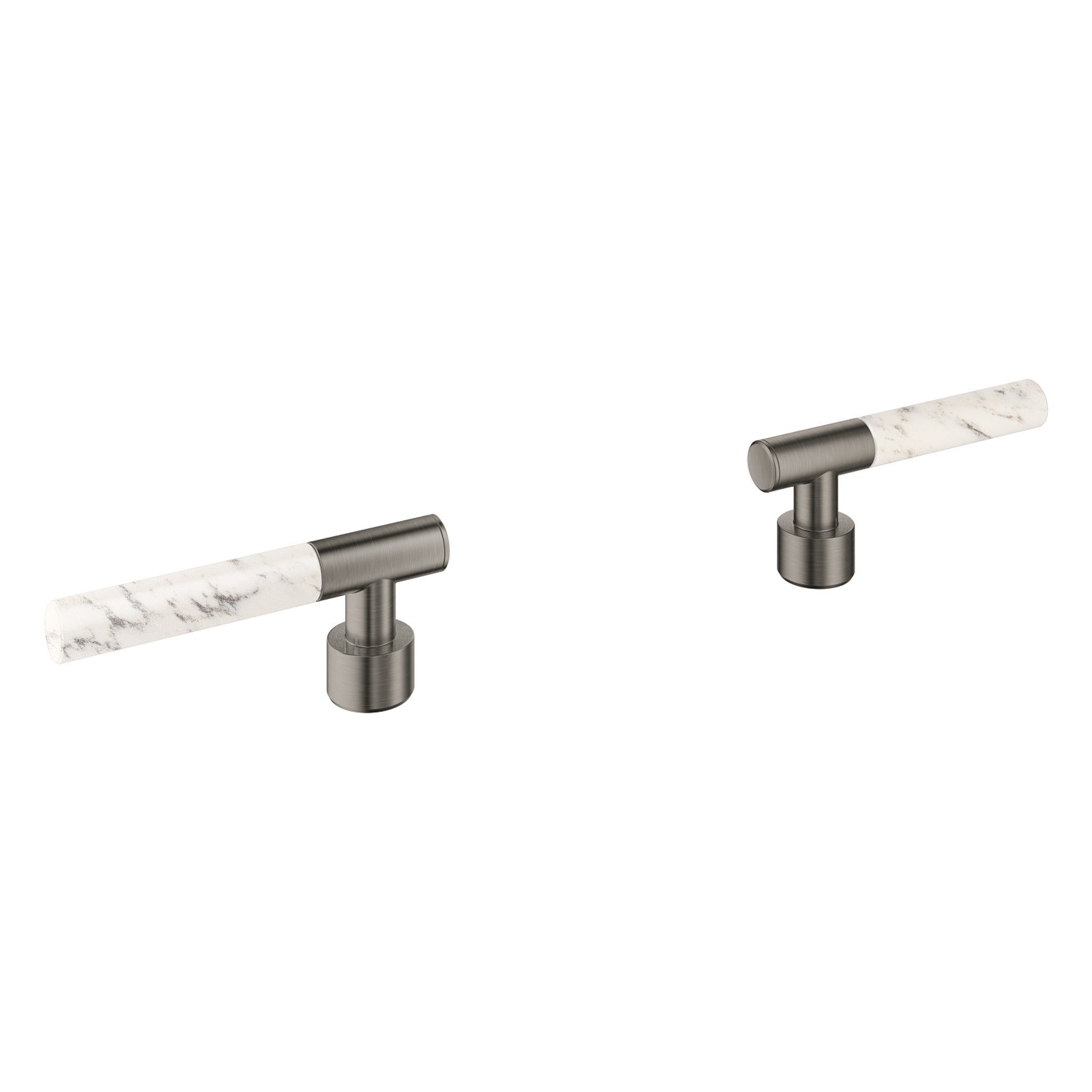 Grohe Atrio Private Collection Duvardan Ankastre Lavabo Bataryası İçin Kulp, Fırçalı Sert Grafit - Ürün Görseli