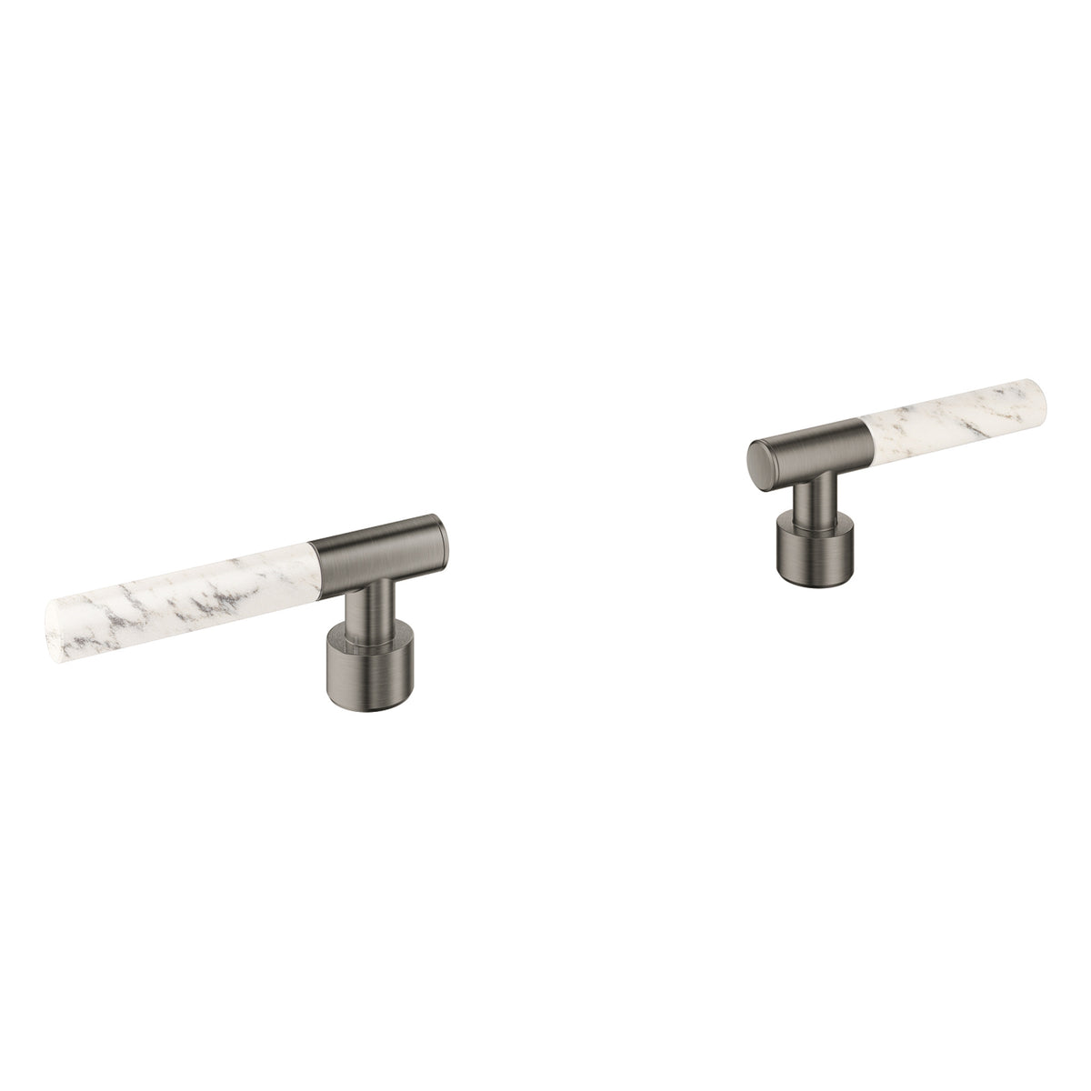 Grohe Atrio Private Collection Duvardan Ankastre Lavabo Bataryası İçin Kulp, Fırçalı Sert Grafit - Ürün Görseli