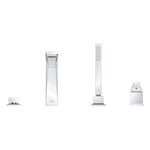 Grohe Allure Brilliant Private Collection 4 Delikli Küvet Bataryası (Sıva Üstü Grubu) - Ürün Görseli
