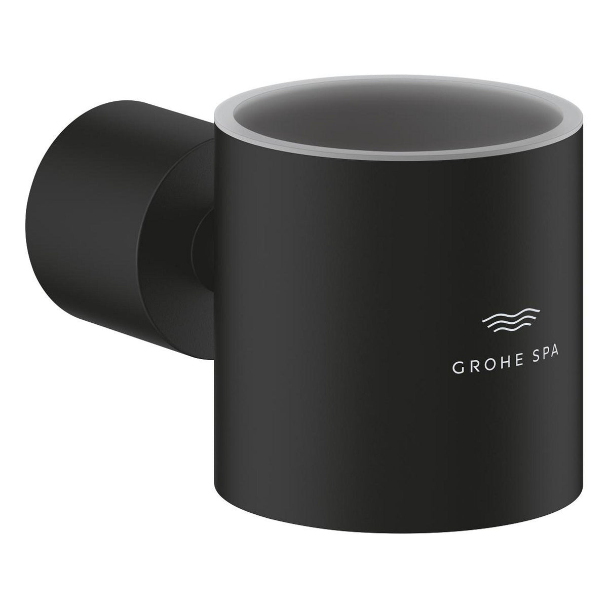 Grohe Atrio Cam Sabunluk Tutacağı, Hayalet Siyah - Ürün Görseli