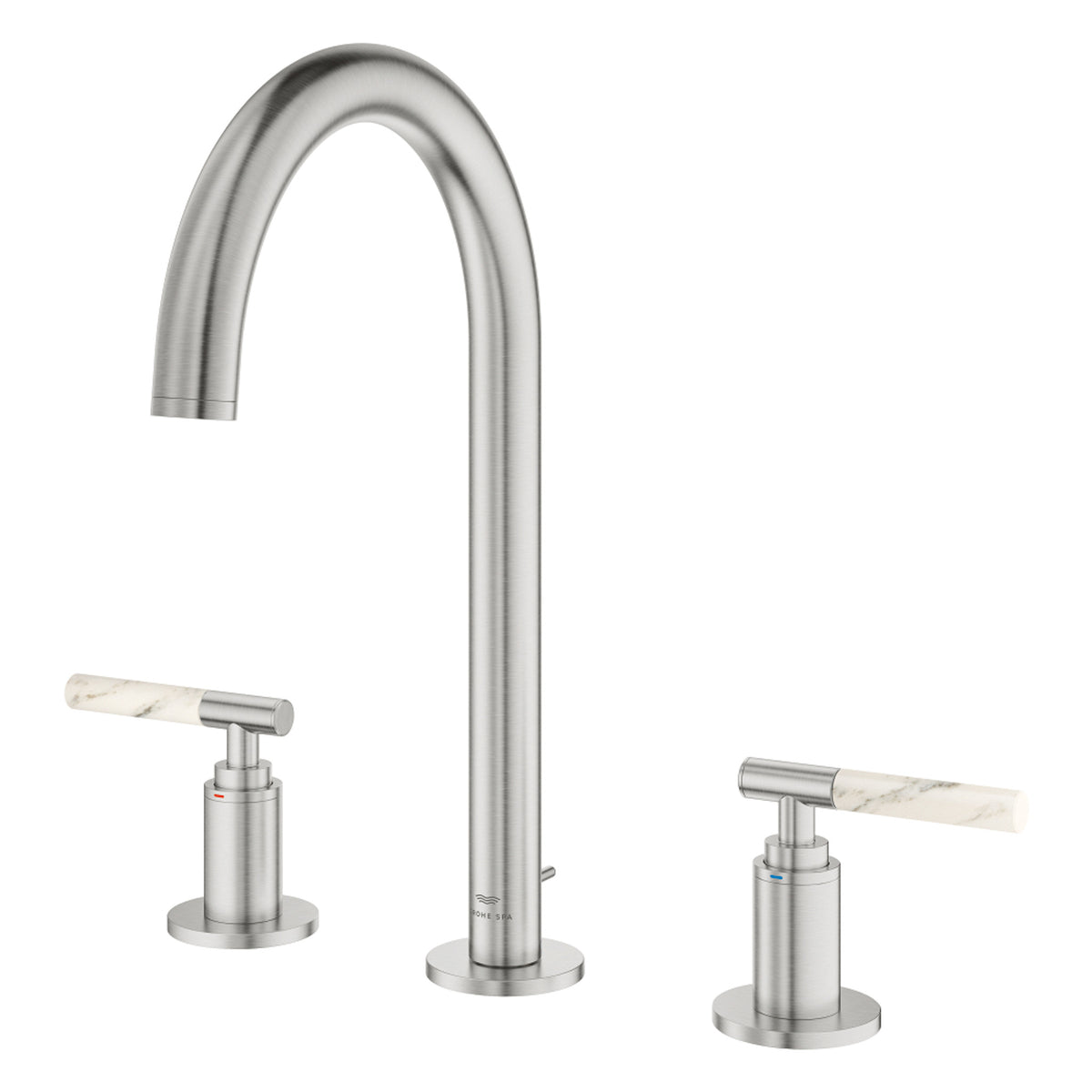 Grohe Atrio Private Collection 3 Delikli Ankastre Sifon Kumandalı Lavabo Bataryası (L-Boy), Paslanmaz Çelik - Ürün Görseli