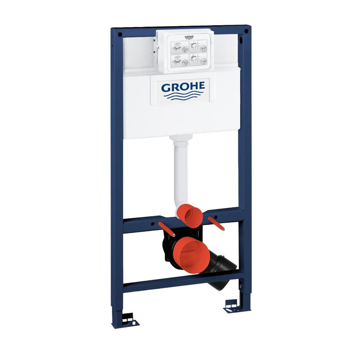 Grohe Rapid SL Gömme Rezervuar, Pnömatik, Duvar İçi Alçıpan Tipi (Kısa - 98 Cm) - Ürün Görseli