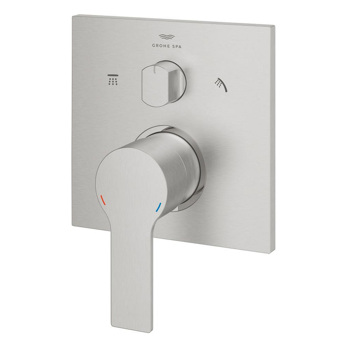 Grohe Allure Ankastre Banyo Bataryası (3 Yollu, Sıva Üstü Grubu), Paslanmaz Çelik - Ürün Görseli