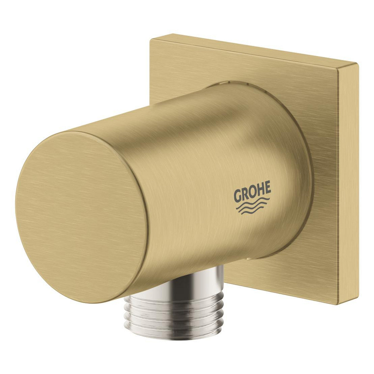 Grohe Rainshower Duş Cıkış Dirseği (Kare Rozet), Fırçalı Altın - Ürün Görseli