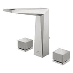 Grohe Allure Brilliant Private Collection L-Boy, 3 Delikli Lavabodan Ankastre Lavabo Bataryası, Sifon Kumandalı, Paslanmaz Çelik - Ürün Görseli