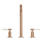 Grohe Atrio Private Collection 3 Delikli Ankastre Sifon Kumandalı Lavabo Bataryası (L-Boy), Fırçalı Bakır - Ürün Görseli