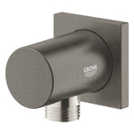 Grohe Rainshower Duş Cıkış Dirseği (Kare Rozet), Fırçalı Sert Grafit - Ürün Görseli