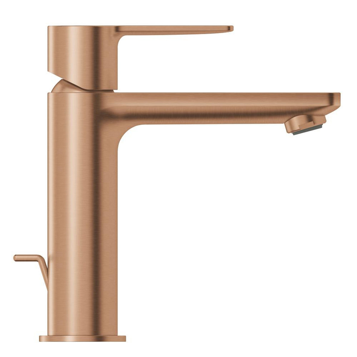 Grohe Lineare Sifon Kumandalı Lavabo Bataryası, Fırçalı Bakır - Ürün Görseli
