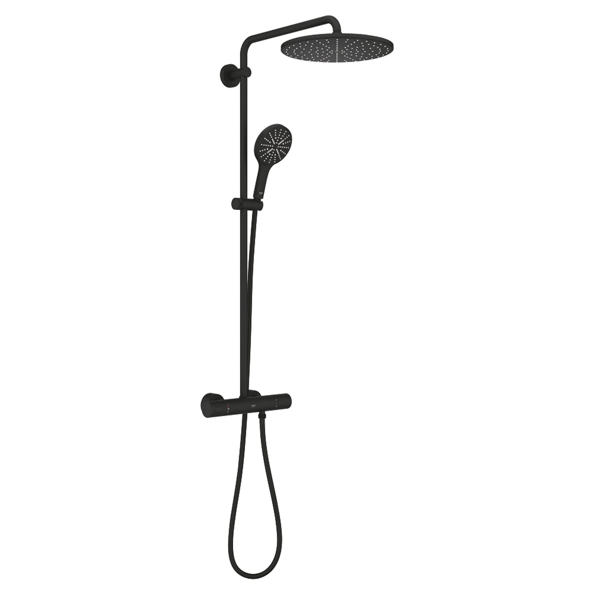 Grohe RainShower SmartActive 310 Termostatik Duş Bataryalı Duş Sistemi, Hayalet Siyah - Ürün Görseli