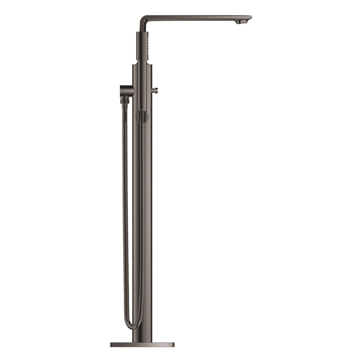 Grohe Allure Ankastre Yerden Küvet Bataryası (Sıva Üstü Grubu), Sert Grafit - Ürün Görseli