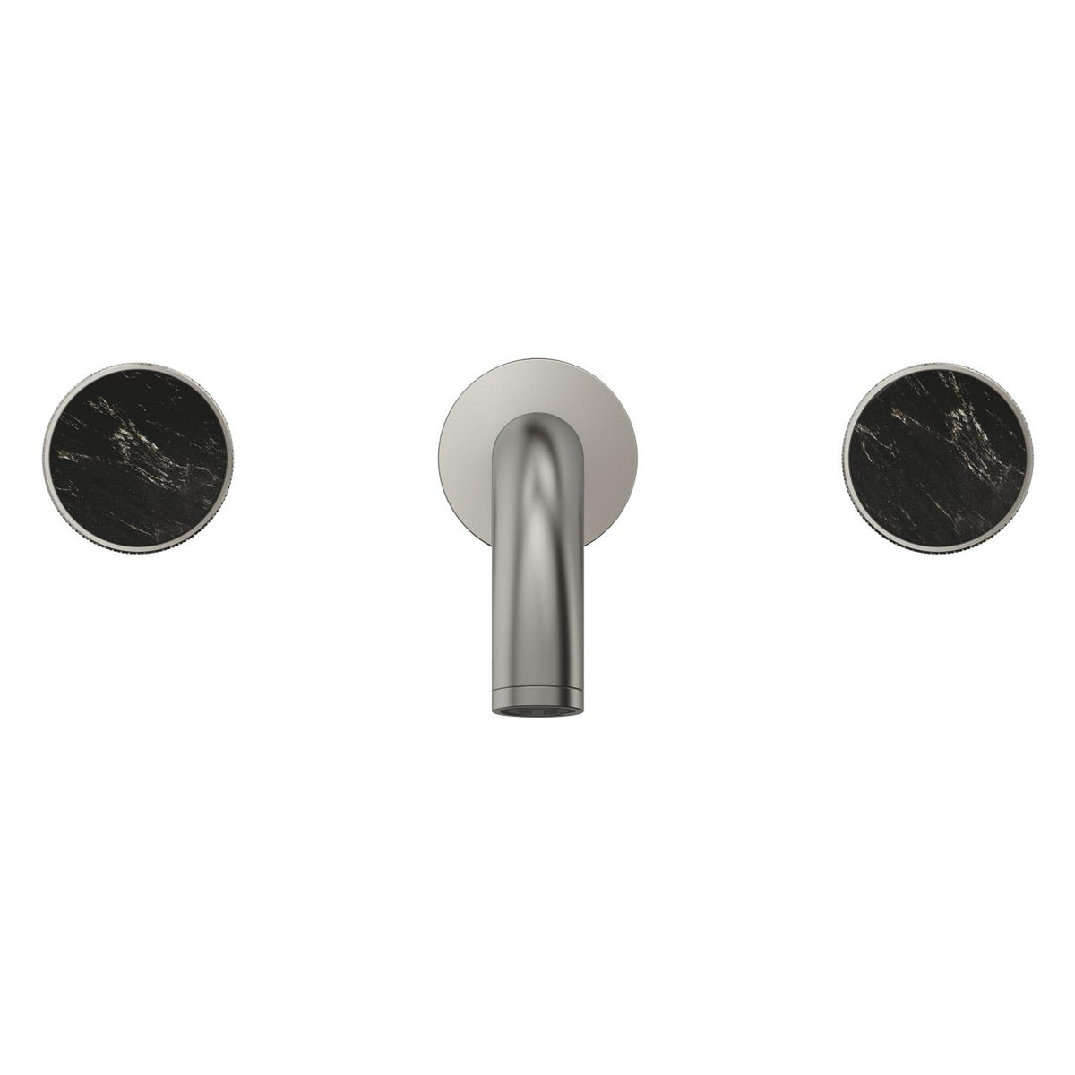 Grohe Atrio Private Collection 3 Delikli Ankastre Lavabo Bataryası (Sıva Üstü Grubu) Saten Çelik - Ürün Görseli