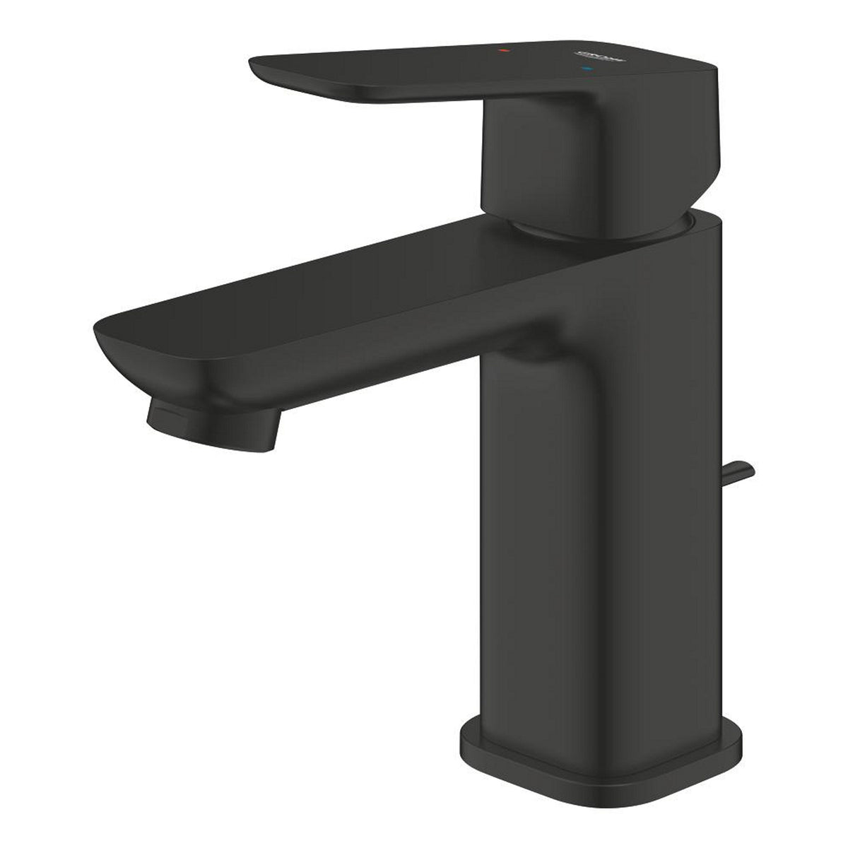 Grohe Cubeo Lavabo Bataryası, Mat Siyah, S-Boy (Sifon Kumandalı) - Ürün Görseli