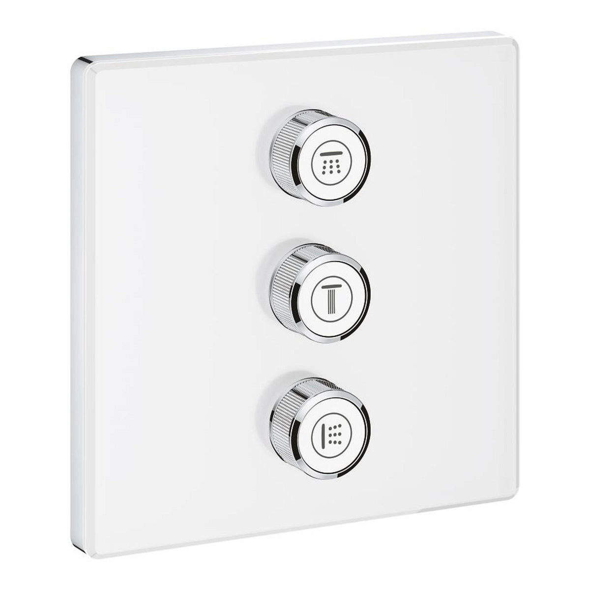 Grohe Grohtherm SmartControl Üç Valfli Akış Kontrollü Yönlendirici (Sıva Üstü Grubu), Ay Beyazı - Ürün Görseli