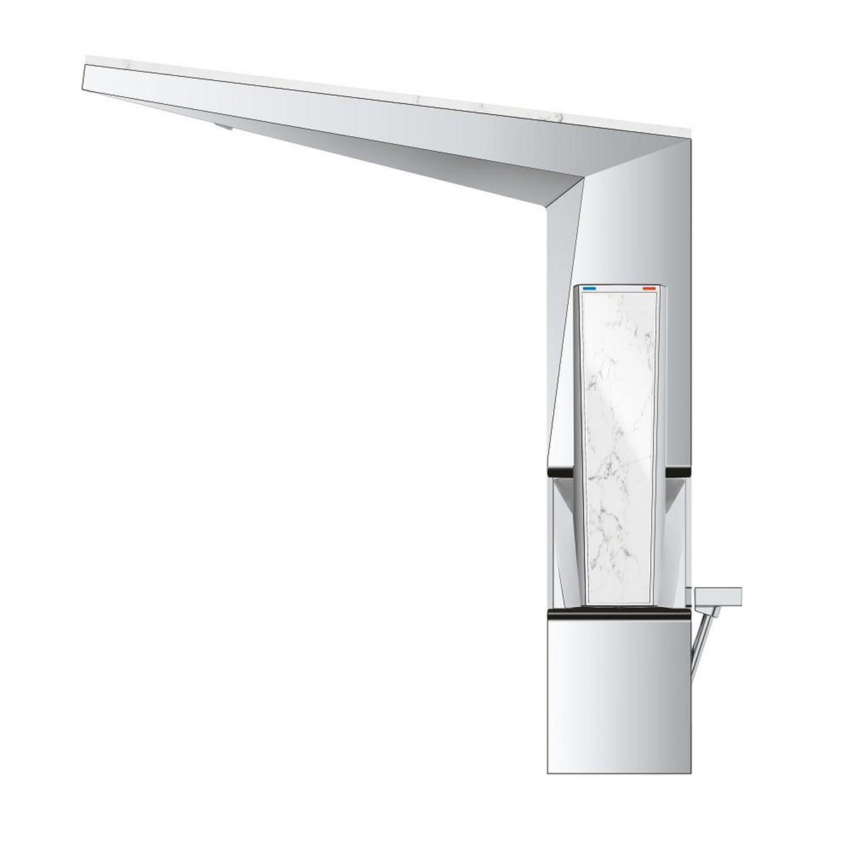 Grohe Allure Brilliant Private Collection L-Boy Sifon Kumandalı Yüksek Lavabo Bataryası - Ürün Görseli