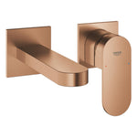 Grohe Plus Ankastre Lavabo Bataryası, (Sıva Üstü Grubu) M-Boy, Fırçalı Bakır - Ürün Görseli
