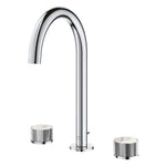 Grohe Atrio Private Collection 3 Delikli Ankastre Lavabo Bataryası, Sifon Kumandalı (L-Boy) - Ürün Görseli