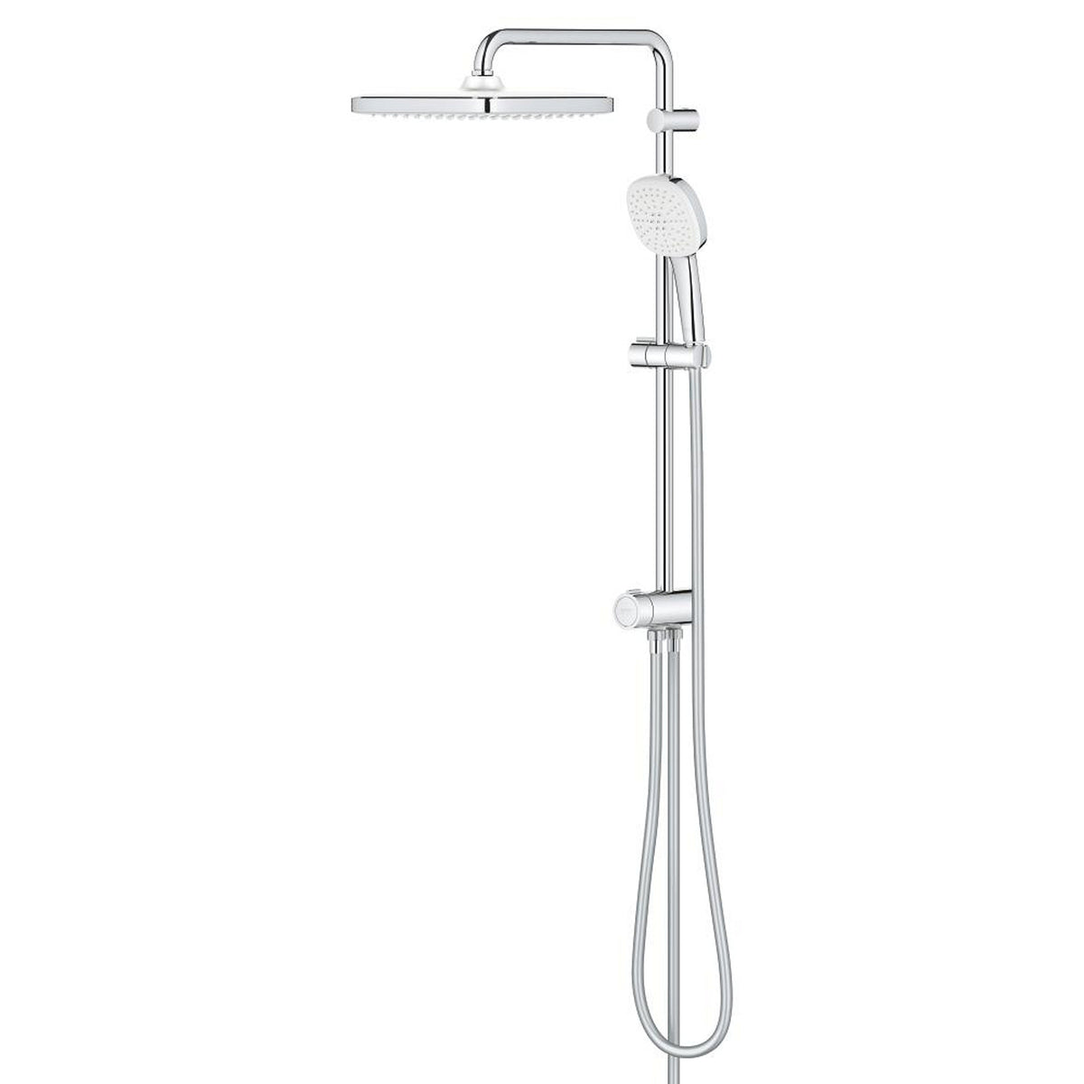 Grohe Tempesta System 250 Cube Kare Duş Başlıklı Duvara Monte Duş Sistemi - Ürün Görseli