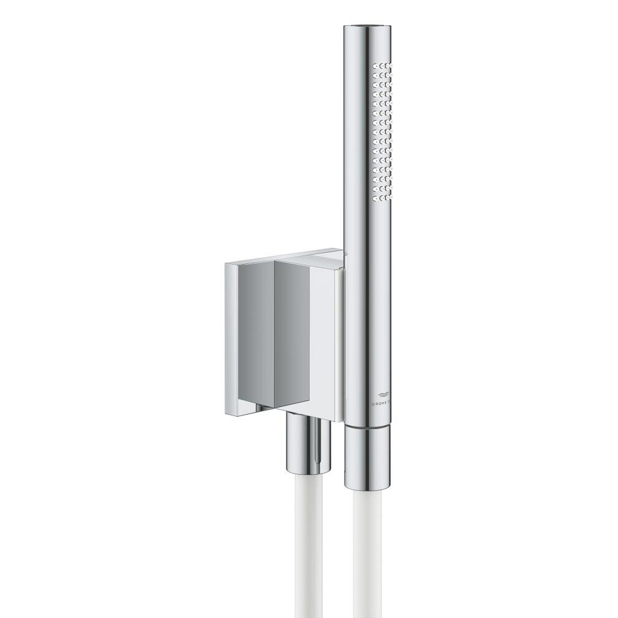 Grohe Rainshower Aqua Stick Ankastre Bağlantılı Manyetik El Duşu Seti, 2 Akışlı (Beyaz Duş Hortumu) - Ürün Görseli