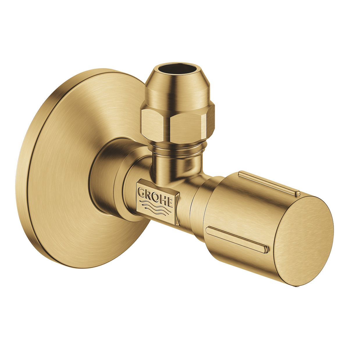 Grohe Ara Musluk (1/2 giriş, 3/8 çıkışlı), Fırçalı Altın - Ürün Görseli