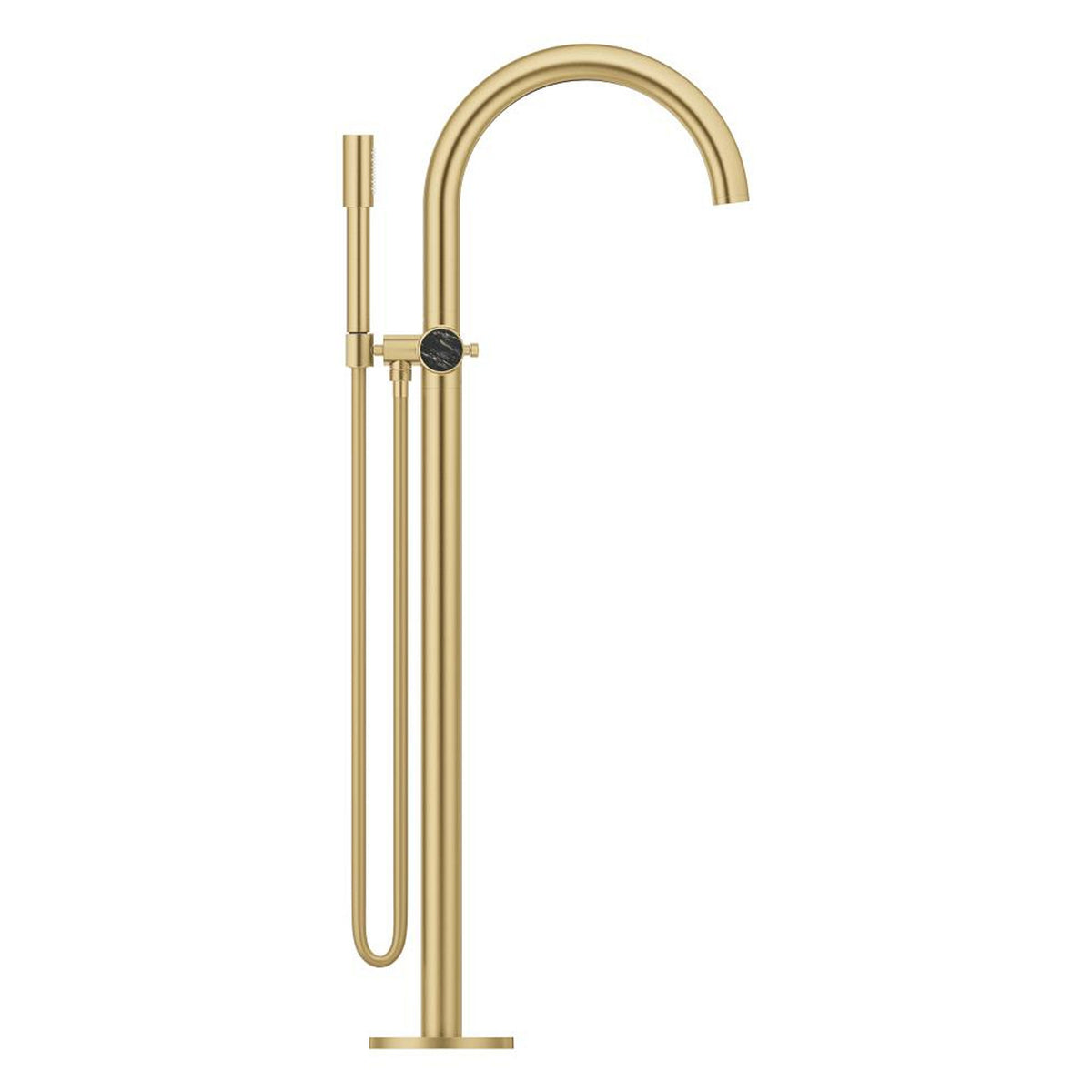 Grohe Atrio Private Collection Tek Yerden Küvet Bataryası (Sıva Üstü Grubu), Fırçalı Altın - Ürün Görseli