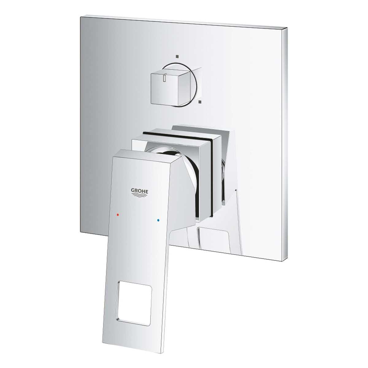 Grohe Eurocube Ankastre Banyo/Duş Bataryası (Sıva Üstü Grubu), 3 Yollu - Ürün Görseli
