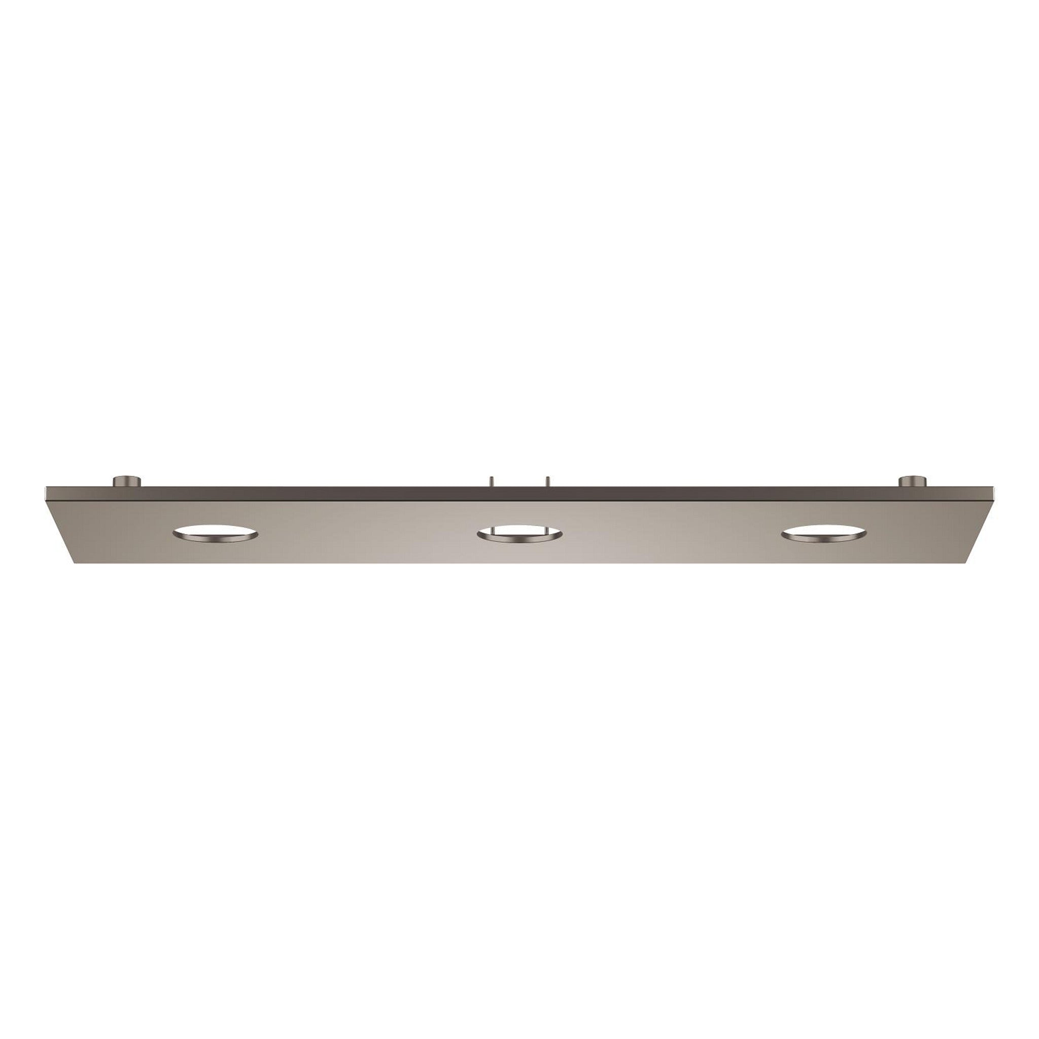 Grohe Rainshower Aqua Ankastre Tepe Duşu Kapağı, 3 Delikli, Saten Grafit - Ürün Görseli