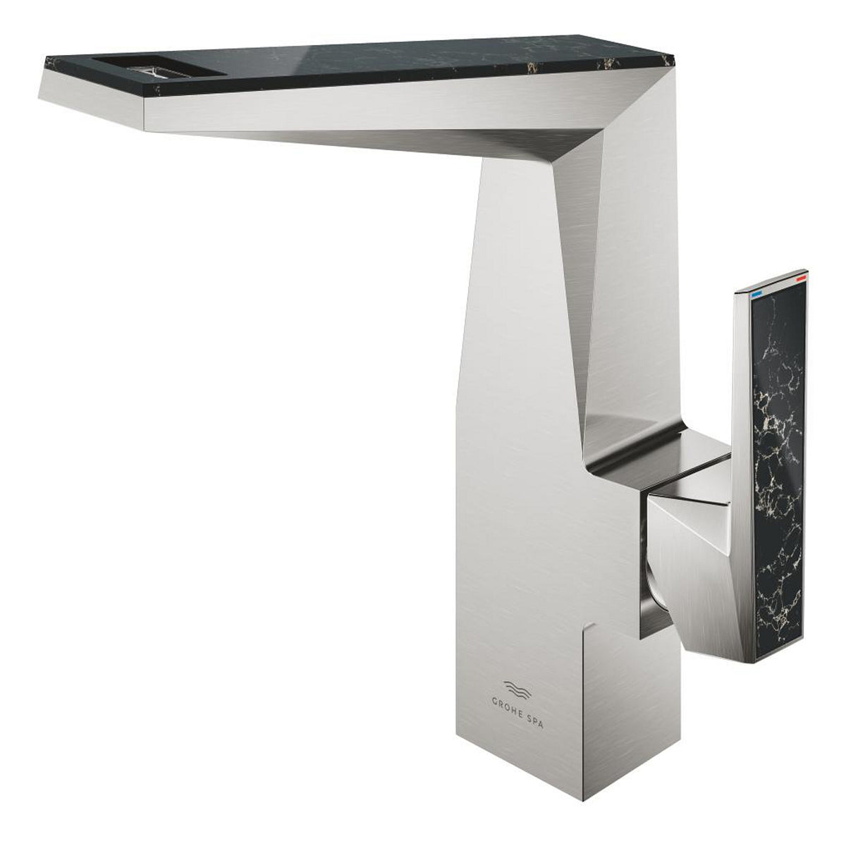 Grohe Allure Brilliant Private Collection L-Boy Sifon Kumandalı Yüksek Lavabo Bataryası, Paslanmaz Çelik - Ürün Görseli