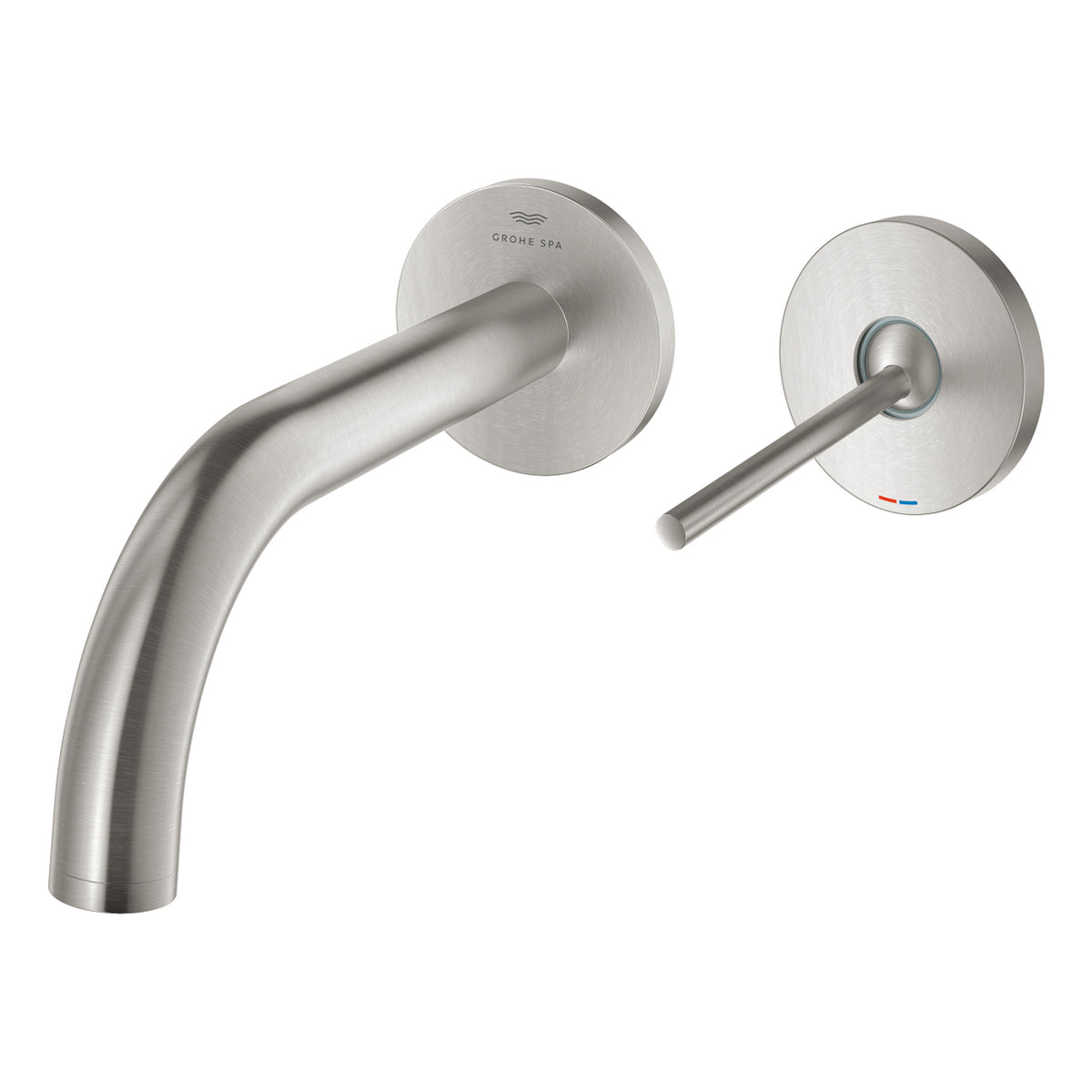 Grohe Atrio 2 Delikli Ankastre Lavabo Bataryası, (Sıva Üstü Grubu), Paslanmaz Çelik - Ürün Görseli