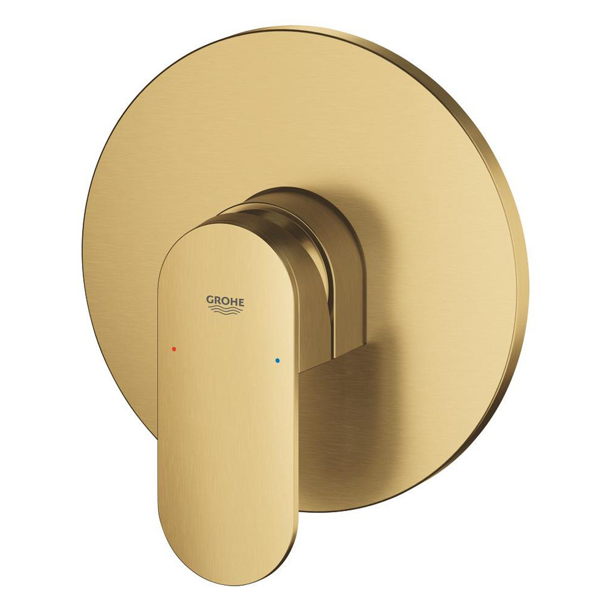 Grohe Plus Ankastre Duş Bataryası (Sıva Üstü Grubu), Fırçalı Altın - Ürün Görseli