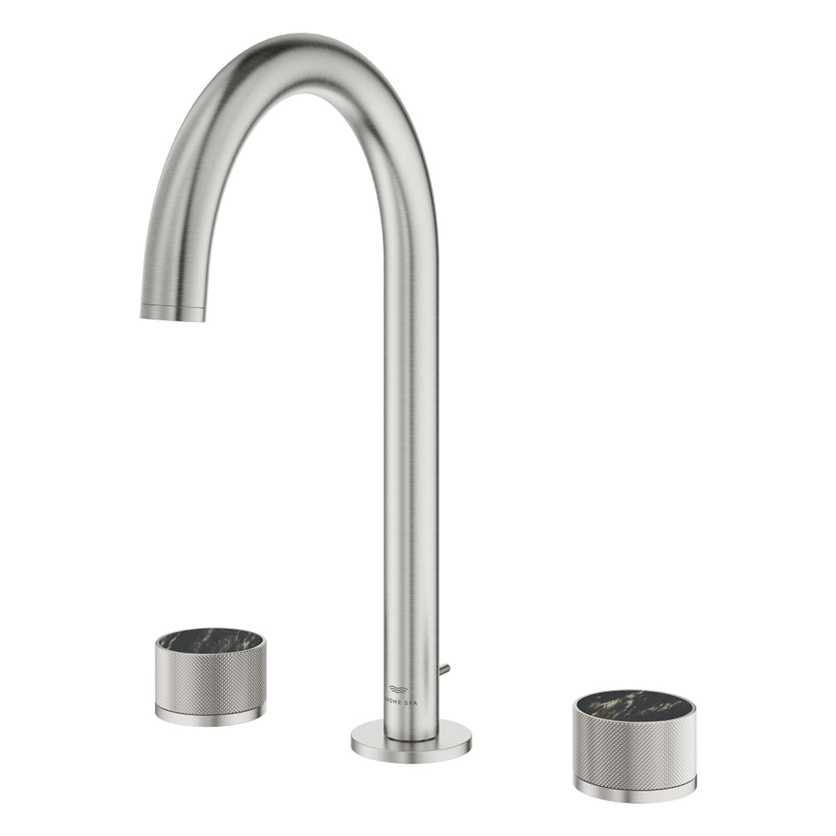 Grohe Atrio Private Collection 3 Delikli Ankastre Lavabo Bataryası, Sifon Kumandalı (L-Boy), Paslanmaz Çelik - Ürün Görseli