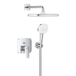 Grohe Cubeo Ankastre Banyo Bataryası, Tepe ve El Duşu Seti - Ürün Görseli