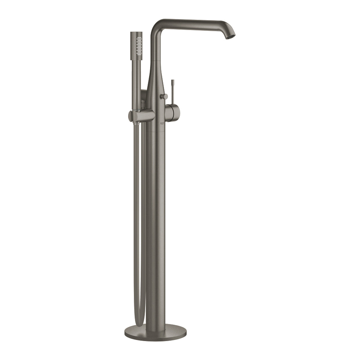 Grohe Essence Yerden Küvet Bataryası (Sıva Üstü Grubu), Fırçalı Sert Grafit - Ürün Görseli