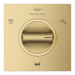 Grohe Allure 3 Yönlü Yönlendirici (Sıva Üstü Grubu), Fırçalı Altın - Ürün Görseli